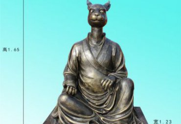 铜雕公园十二生肖雕塑