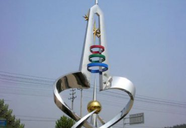 不锈钢城市避雷针雕塑
