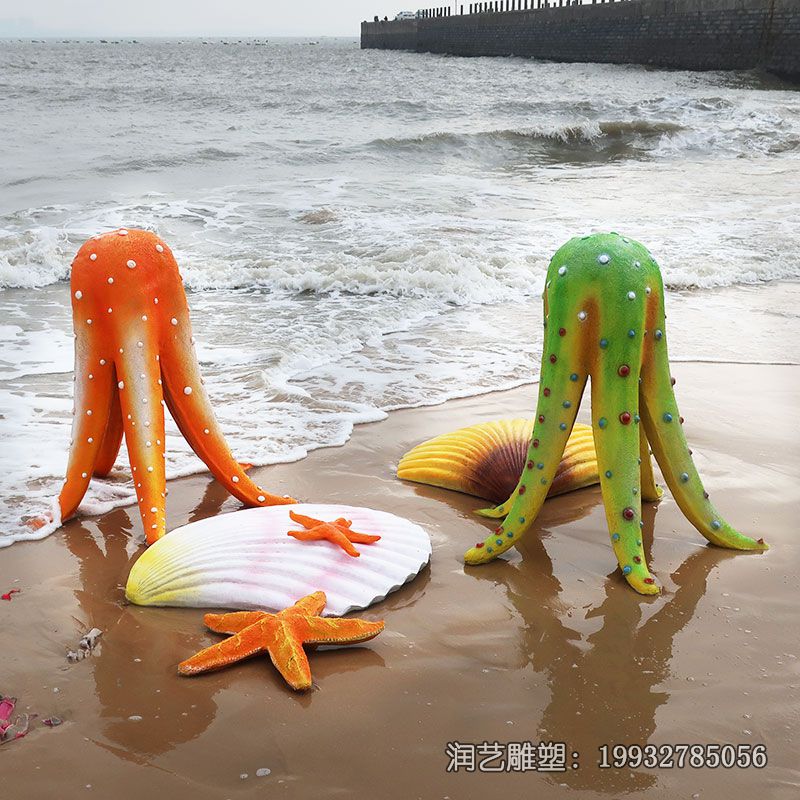 景区玻璃钢海洋生物雕塑 景区玻璃钢海洋生物雕塑