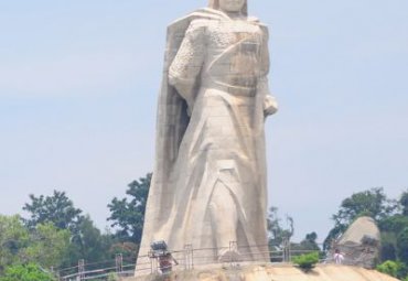 郑成功人物石雕雕塑