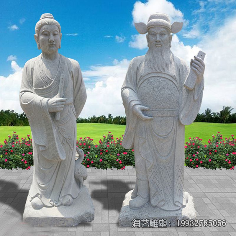 八仙人物石雕雕塑 八仙人物石雕雕塑