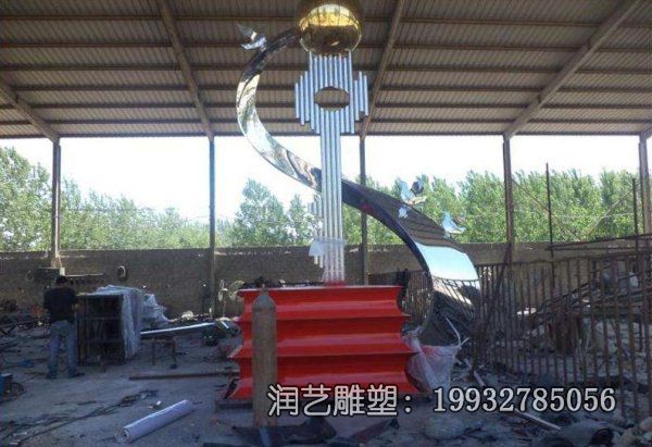 不锈钢景观钥匙雕塑 不锈钢景观钥匙雕塑