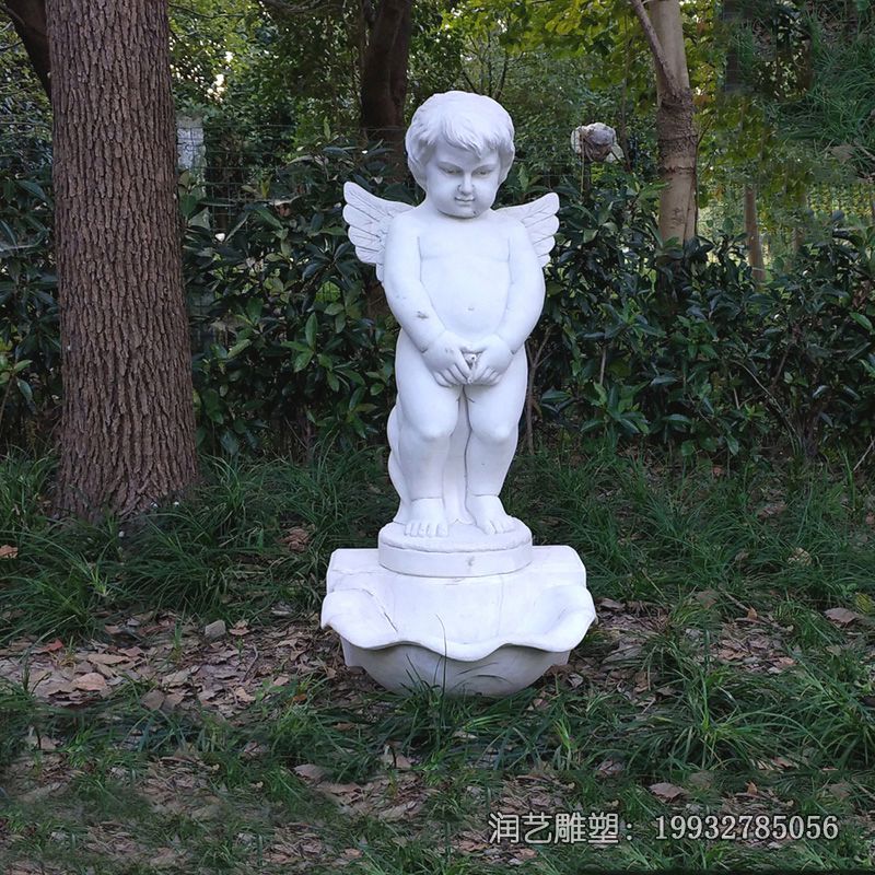 园林石雕儿童雕塑 园林石雕儿童雕塑