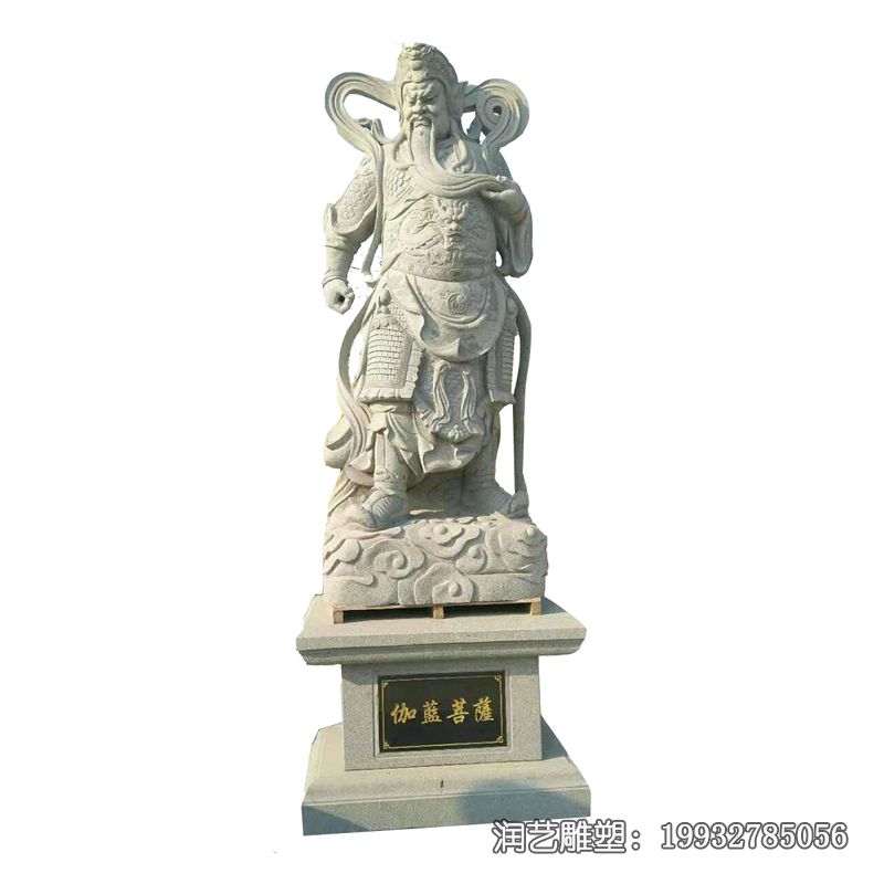 石雕古代关公雕塑 石雕古代关公雕塑