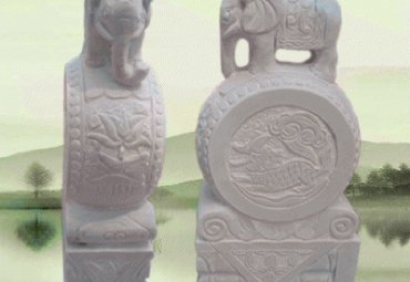 抱鼓石石雕雕塑