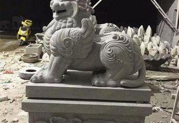 独角兽石雕雕塑