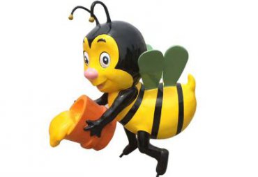 城市玻璃钢蜜蜂雕塑