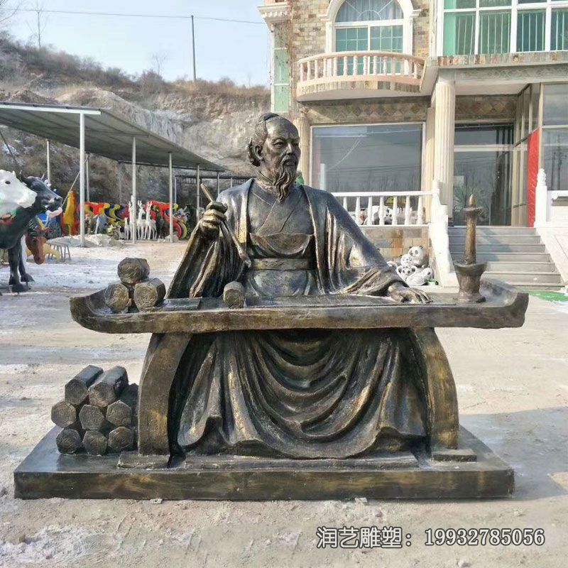 张仲景人物铜雕雕塑 张仲景人物铜雕雕塑