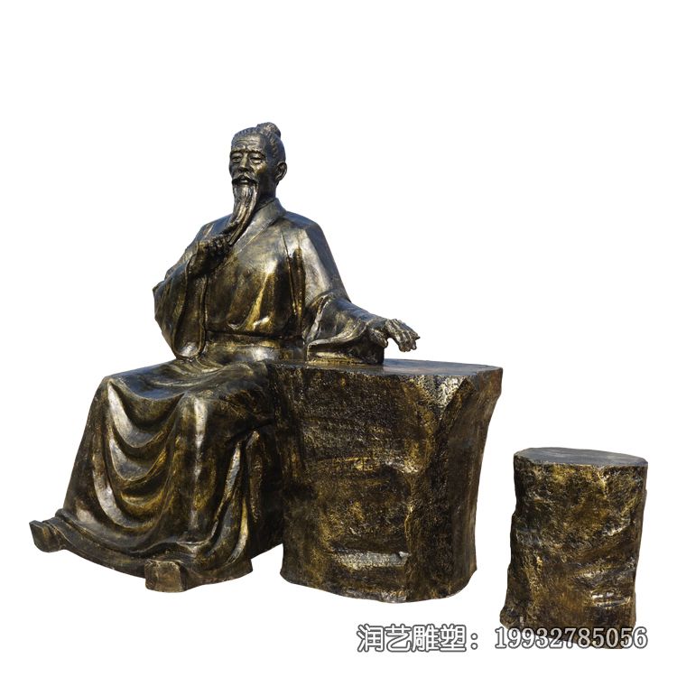 铜雕中医人物雕塑 铜雕中医人物雕塑