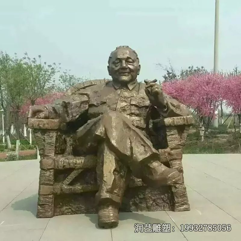 铜雕邓小平人物雕塑 铜雕邓小平人物雕塑
