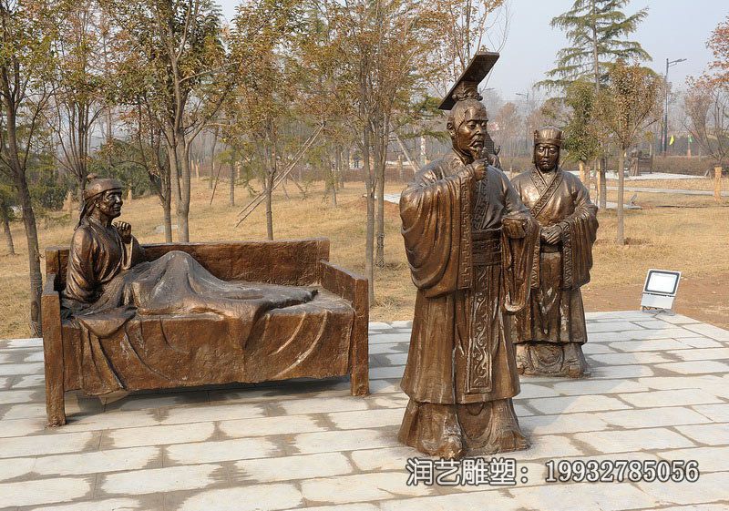 铜雕二十四孝人物雕塑 铜雕二十四孝人物雕塑