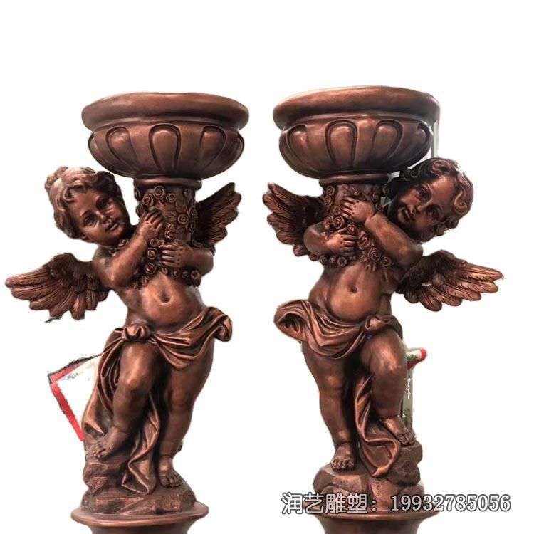 花盆铜雕广场雕塑 花盆铜雕广场雕塑