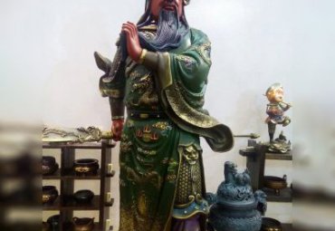 关公铜雕人物雕塑