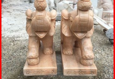 大象石雕雕塑