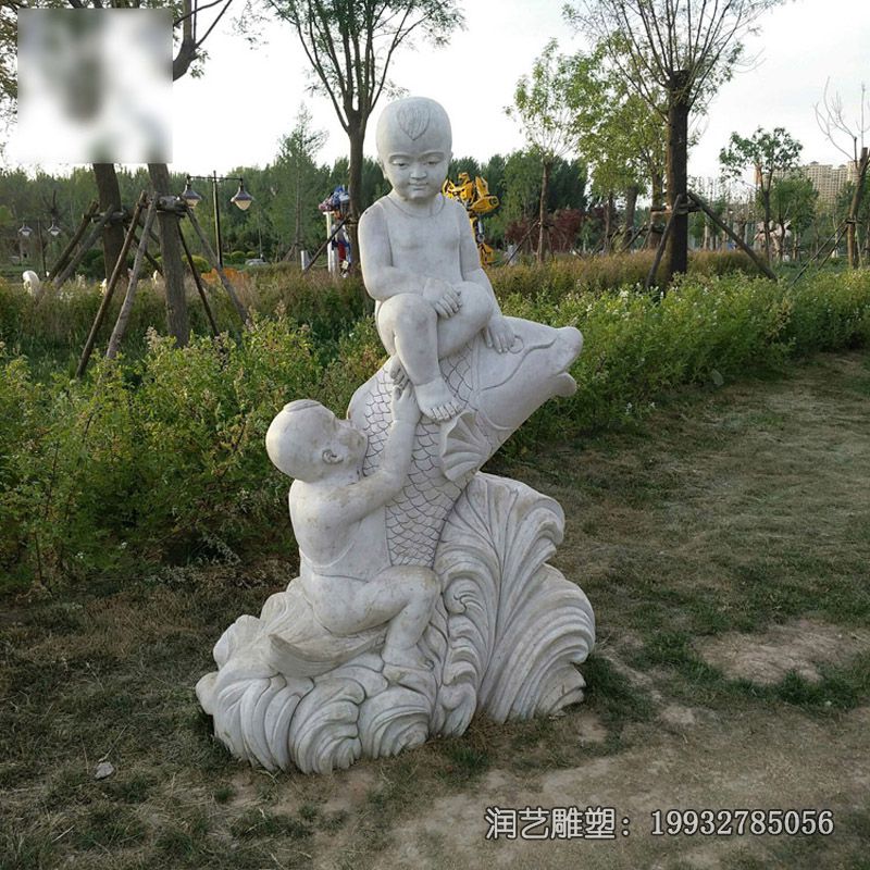 公园石雕儿童雕塑 公园石雕儿童雕塑