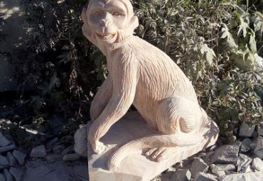 动物猴子石雕雕塑