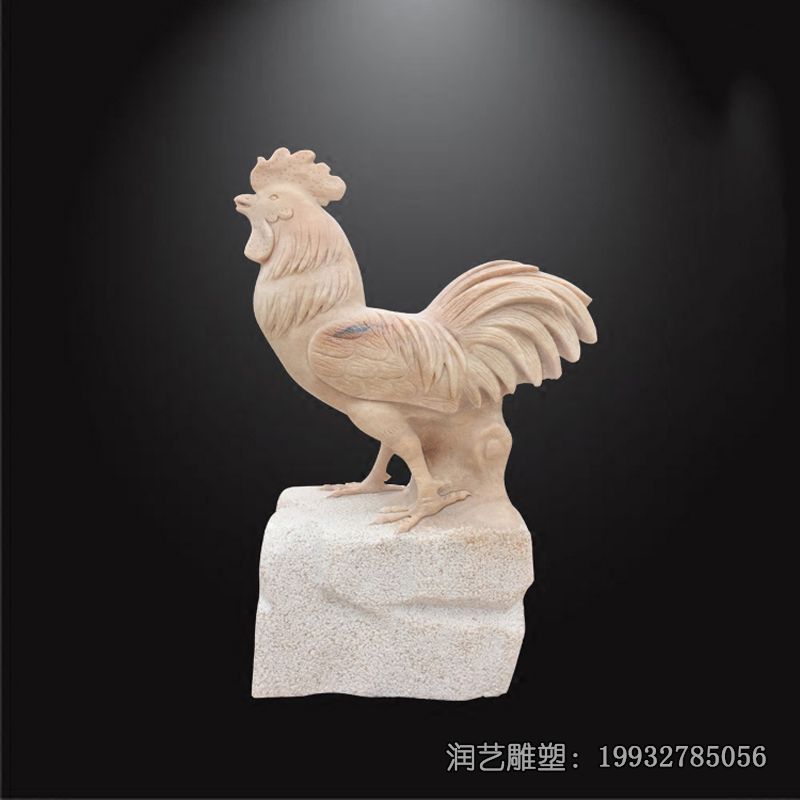 动物鸡石雕雕塑 动物鸡石雕雕塑