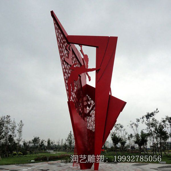 景观不锈钢公园剪纸雕塑 景观不锈钢公园剪纸雕塑