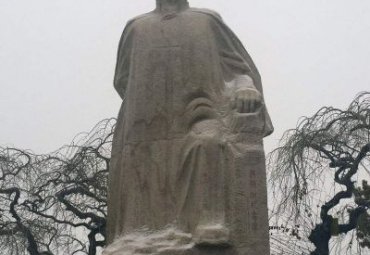 林则徐石雕人物雕塑