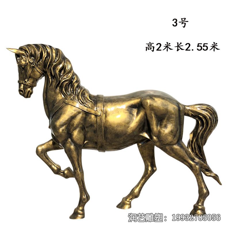 铜雕动物马雕塑 铜雕动物马雕塑