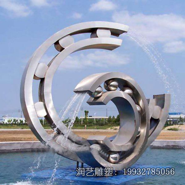 园林不锈钢喷泉景观雕塑 园林不锈钢喷泉景观雕塑