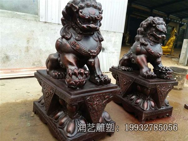 铜雕狮子动物雕塑 铜雕狮子动物雕塑