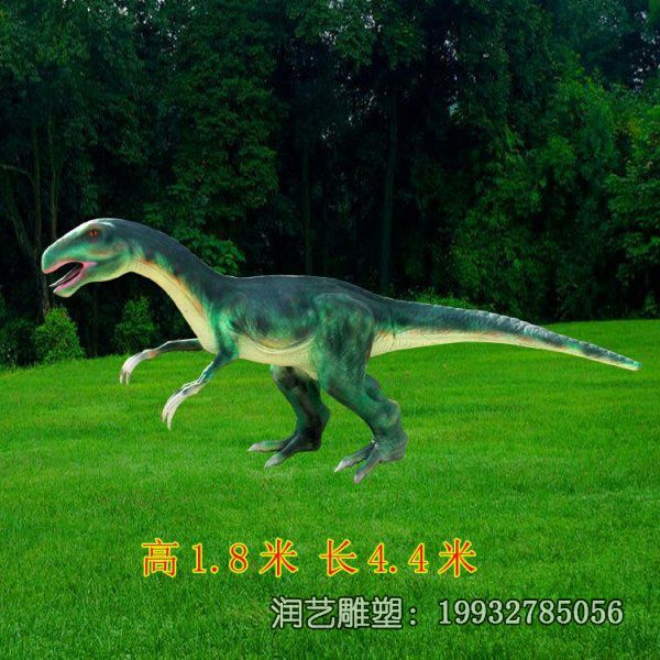 草坪玻璃钢恐龙动物雕塑 草坪玻璃钢恐龙动物雕塑