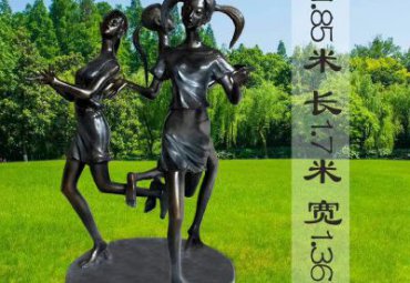 跳舞人物铜雕雕塑