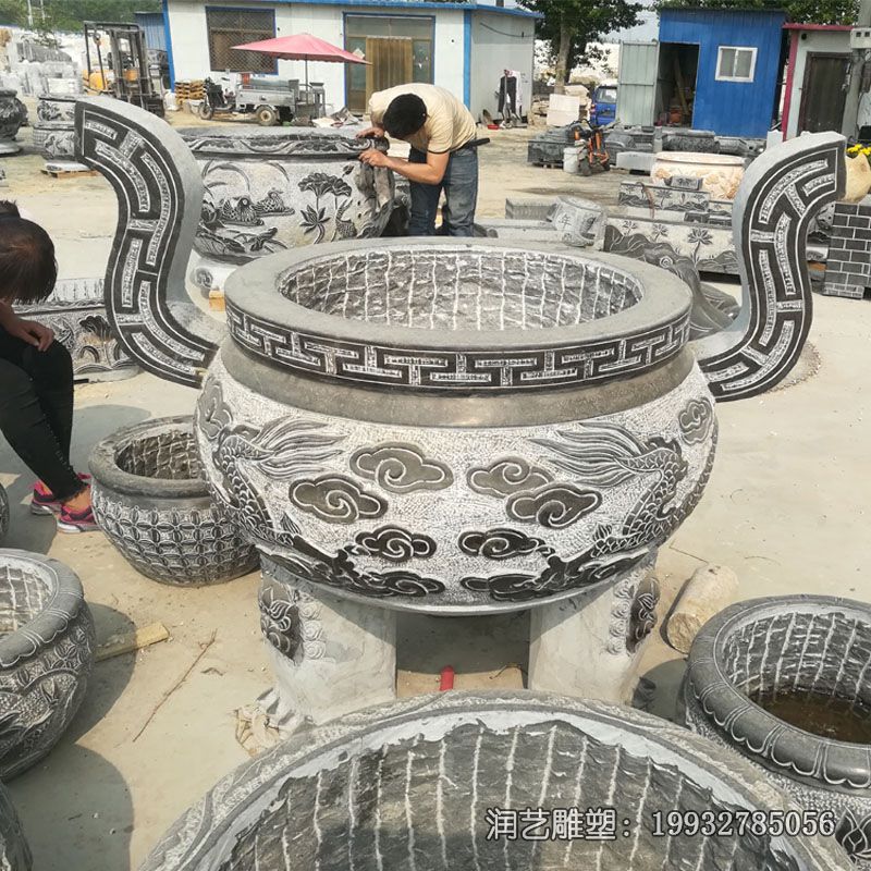 景观香炉石雕雕塑 景观香炉石雕雕塑