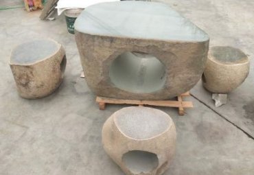 石雕桌凳庭院雕塑