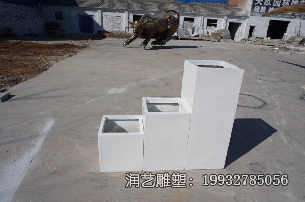 户外玻璃钢花瓶景观雕塑 户外玻璃钢花瓶景观雕塑