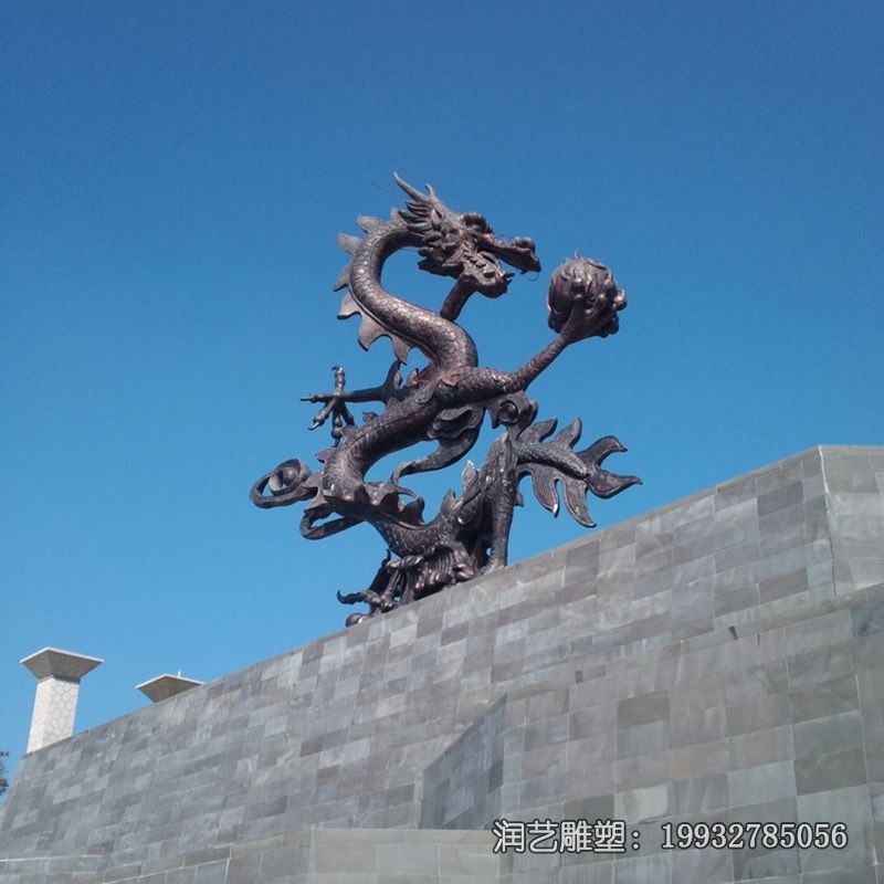 铜雕动物龙雕塑 铜雕动物龙雕塑