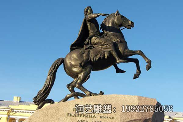 骑马人物铜雕雕塑 骑马人物铜雕雕塑