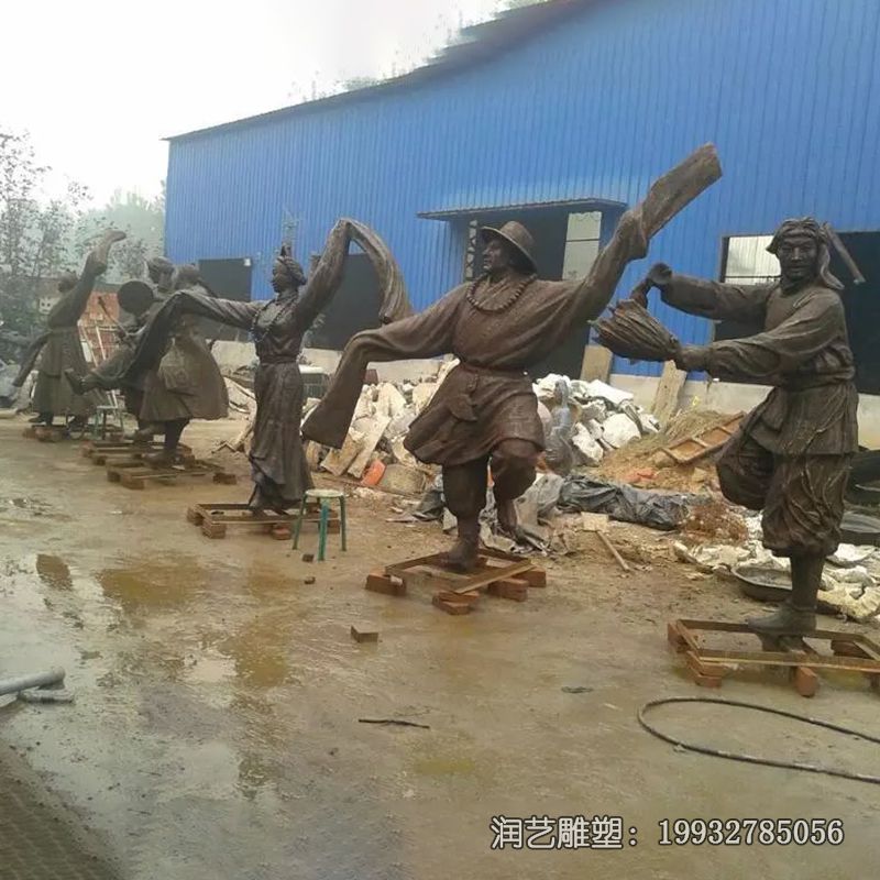 铜雕少数民族人物雕塑 铜雕少数民族人物雕塑