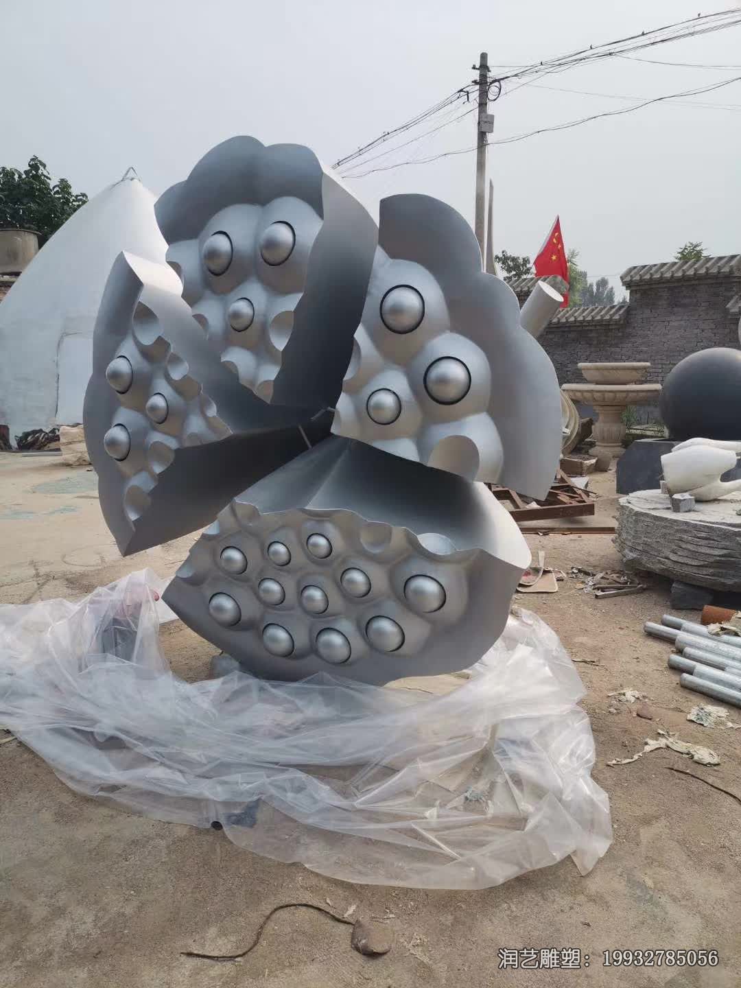 不锈钢城市莲蓬景观雕塑 不锈钢城市莲蓬景观雕塑