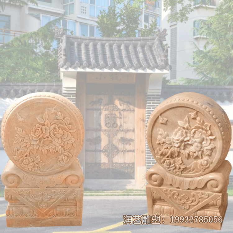 石雕门墩雕塑 石雕门墩雕塑