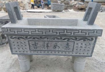 石雕香炉雕塑