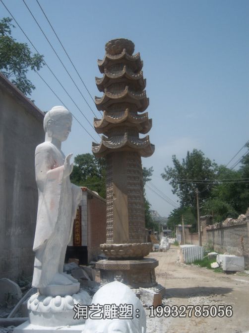 石雕石塔雕塑 石雕石塔雕塑