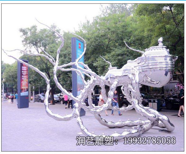 不锈钢公园章鱼雕塑 不锈钢公园章鱼雕塑