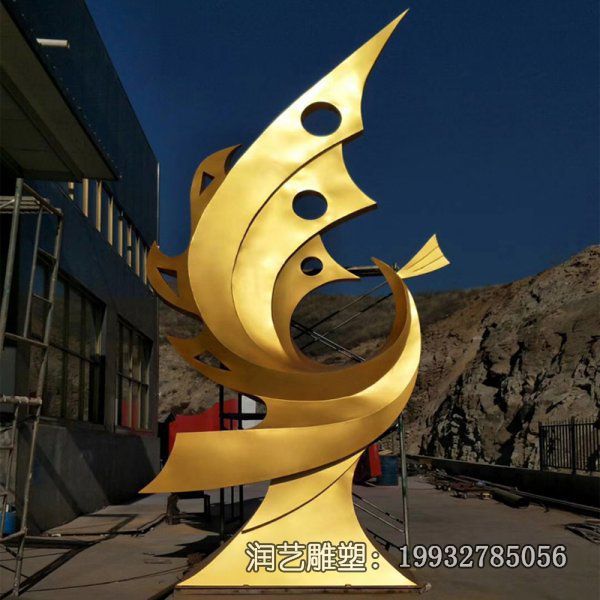 广场动物不锈钢凤凰雕塑 广场动物不锈钢凤凰雕塑