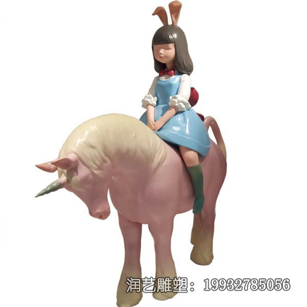 商场人物玻璃钢卡通雕塑 商场人物玻璃钢卡通雕塑