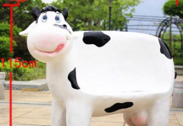 园林玻璃钢座椅雕塑