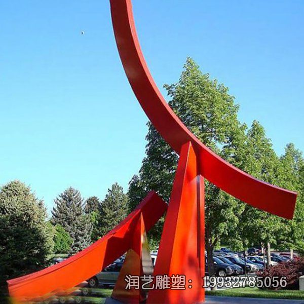 抽象不锈钢风车雕塑 抽象不锈钢风车雕塑