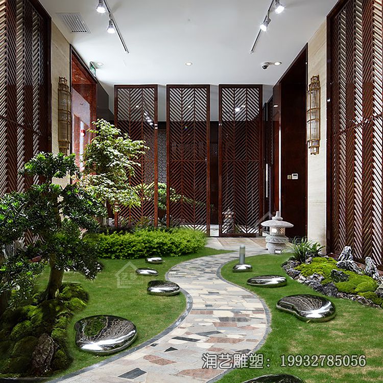不锈钢企业景观石雕塑 不锈钢企业景观石雕塑