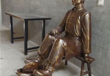 中医人物铜雕雕塑