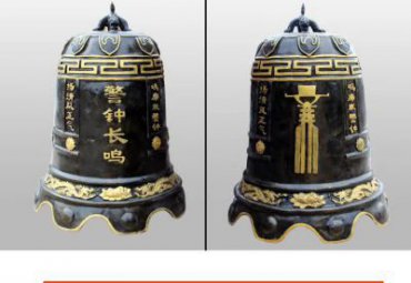 铜雕景观钟雕塑