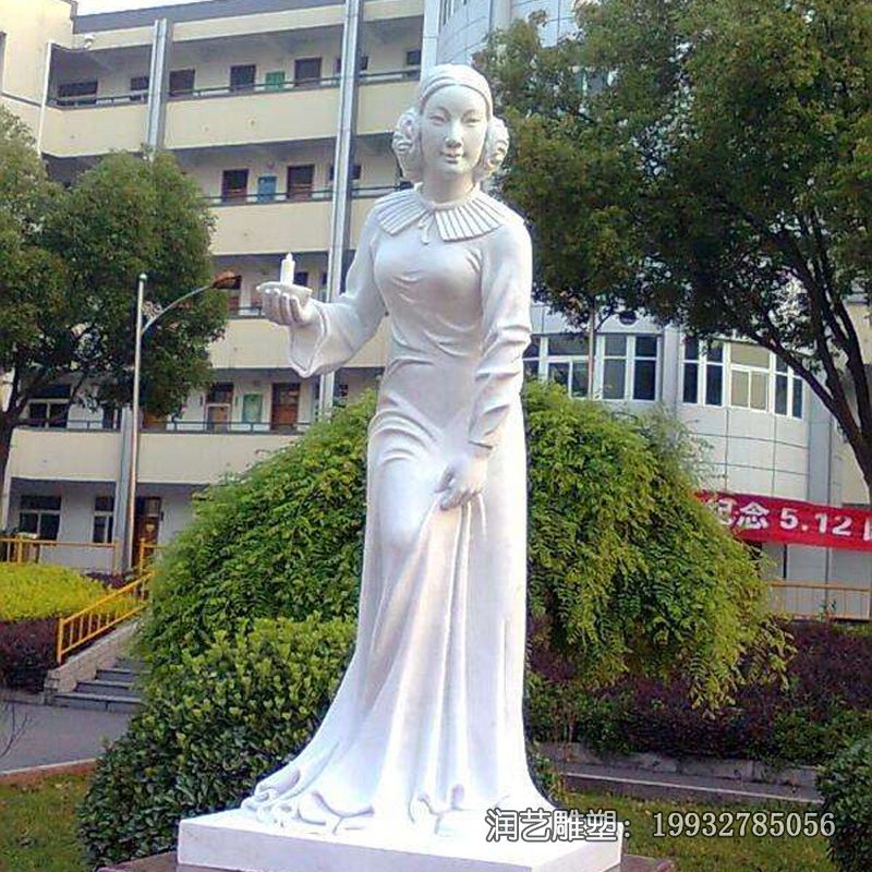 南丁格尔石雕雕塑 南丁格尔石雕雕塑