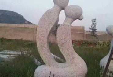 石雕母子公园雕塑
