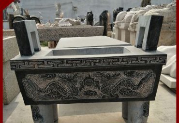 香炉石雕景观雕塑