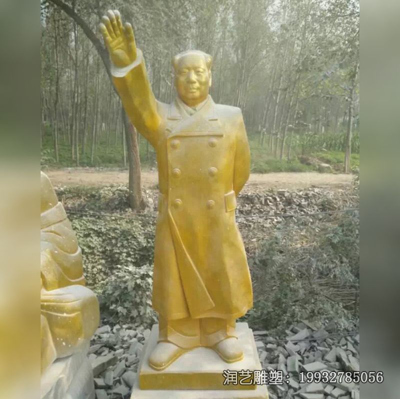 铜雕毛泽东广场雕塑 铜雕毛泽东广场雕塑